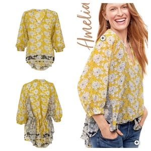 Cabi Gather Blouse NWT